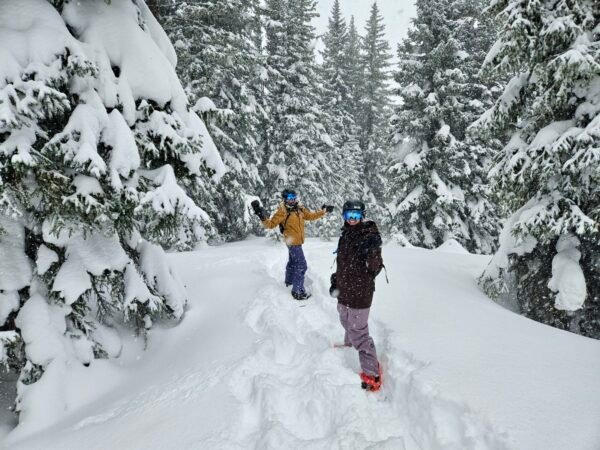 Women Snowboarding