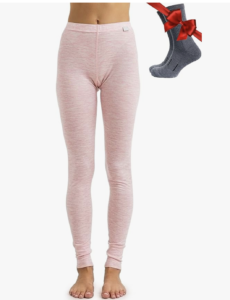 MerinoTechPinkWomensPants